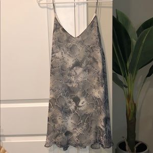 SNAKE SKIN DRESS